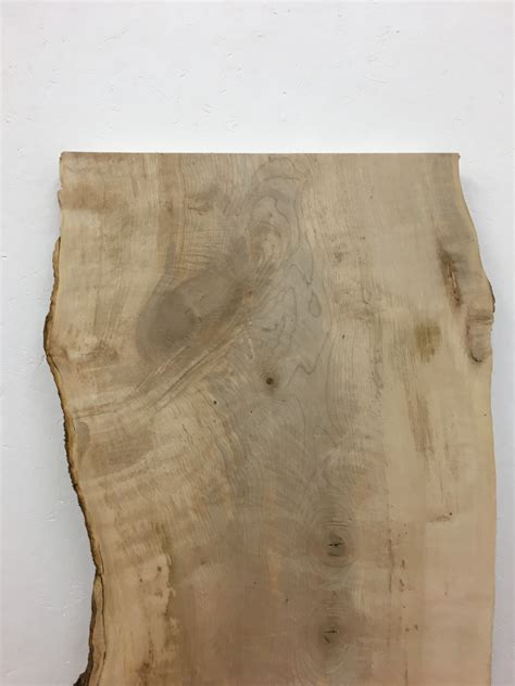 Sycamore Natural Waney Live Edge Slab Wood Board