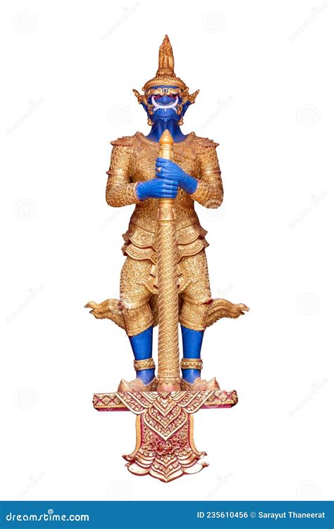 Thao Wessuwan Sculpture Or Vasavana Kuvera Giant Statue Be The Lord Of