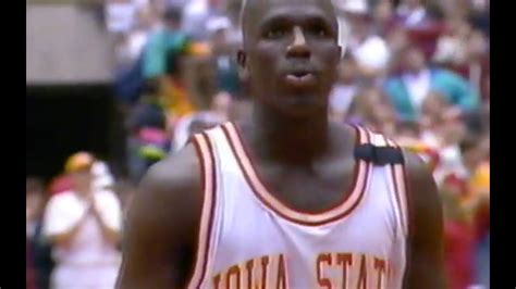 1993 Iowa State Beats 7 Kansas NCAA Basketball Hilton Magic