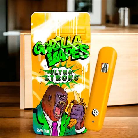 Buy Gorilla Grillz Disposable Cbd Vaper By Gorilla Grillz Pev