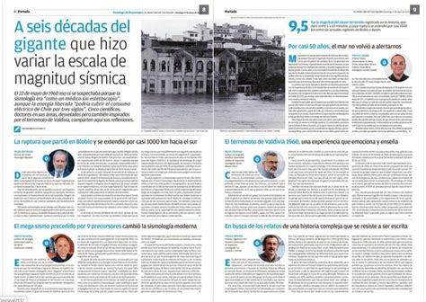 CSN Sismología UCh on Twitter Hoy en El Mercurio de Valparaíso