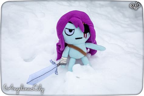 Pibby Warrior Plush Learn With Pibby Inspired Handmade Soft Plushie