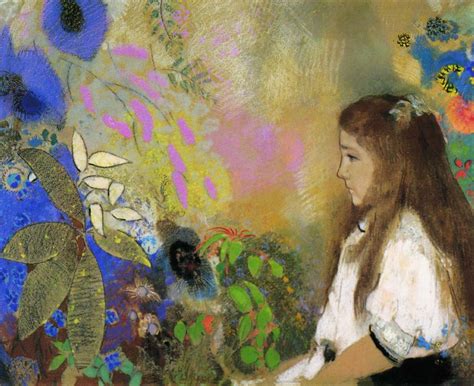 Odilon Redon On Twitter Portrait Of Yseult Fayet Odilonredon