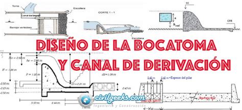 Diseño de la Bocatoma y Canal de derivación de un pueblo in 2024