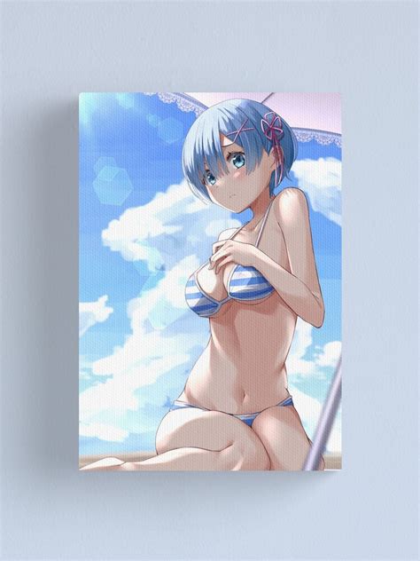 Adorable Rem Hot Bikini Waifu Sexy Kawaii Re Zero Anime RZ Girl