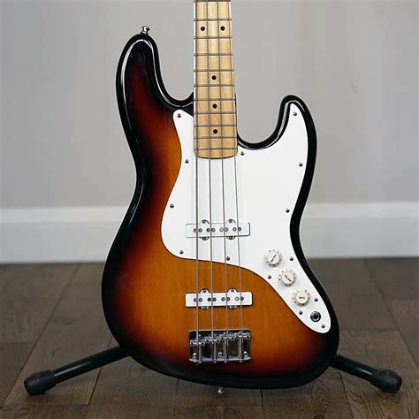 Fender Standard Jazz Bass Dan Smith Era 1983 Sunburst Reverb