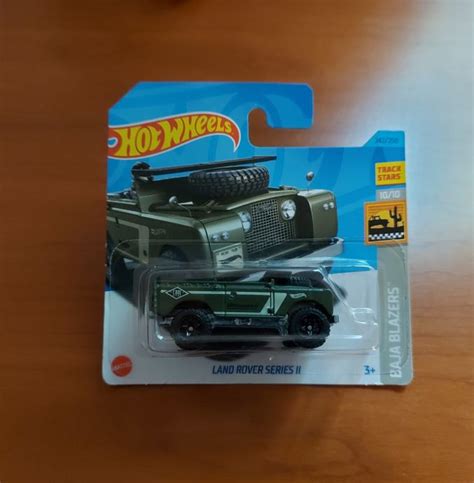 HOT WHEELS LAND ROVER SERIES II AVTOMOBILČEK MODEL