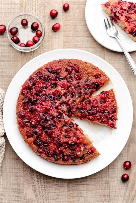 Cranberry Upside Down Cake I Heart Eating