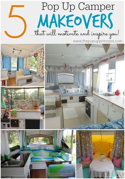 Five Pop Up Camper Makeovers That Will Inspire Motivate You The