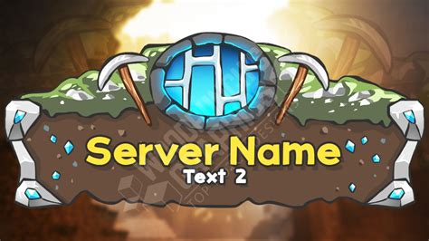 Minecraft Server Icon Template At Collection Of