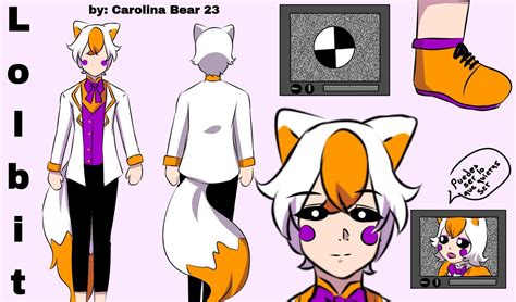 Lolbit Fnaf Human Design By Carolinabear23 On Deviantart In 2021