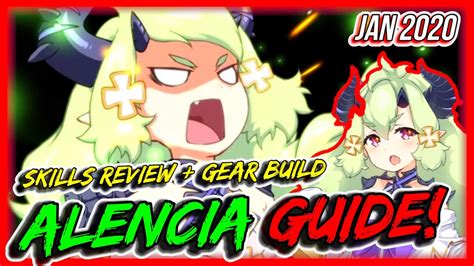 Epic Alencia Guide Detailed Skills Review Equipment Build