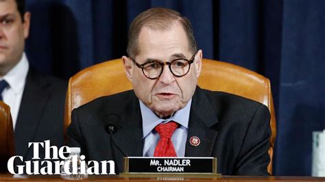 A Sad Day Jerry Nadler Announces Advancement On Trump Articles Of