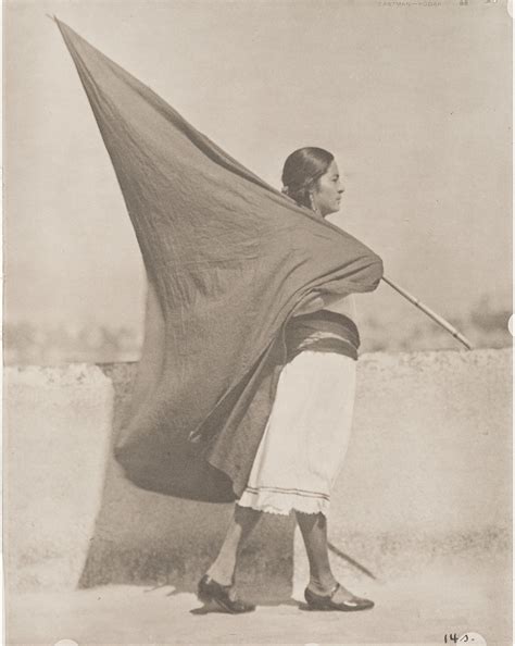 Tina Modotti Woman With Flag Mutualart