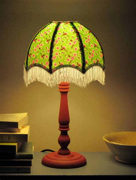 Lampe de chevet rétro bohème abat jour dôme en papier japonais vert à