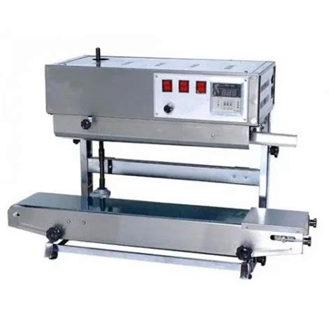 Semi Automatic Vertical Band Sealer Ms Ss Body Rs Id