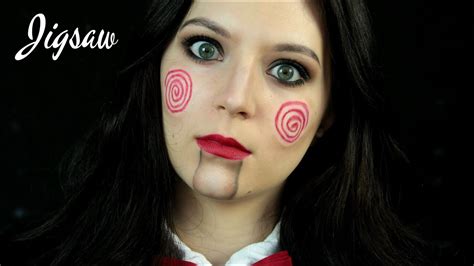 Halloween Tutorial Jigsaw Character Makeup YouTube