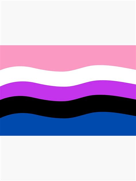 Genderfluid Pride Flag Sticker For Sale By Lupe8707 Redbubble