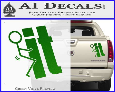 Fuck It Decal Sticker RT A Decals