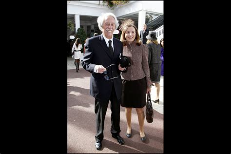 Photo Jean Rochefort Et Sa Femme Fran Oise Vidal Lors Du Qatar Prix