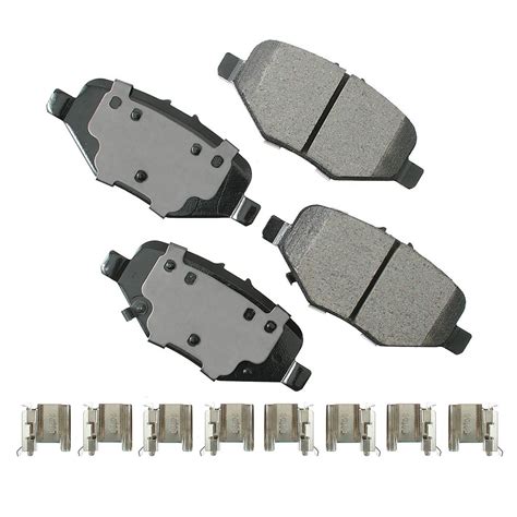 Akebono Act Proact Ultra Premium Ceramic Disc Brake Pad Set