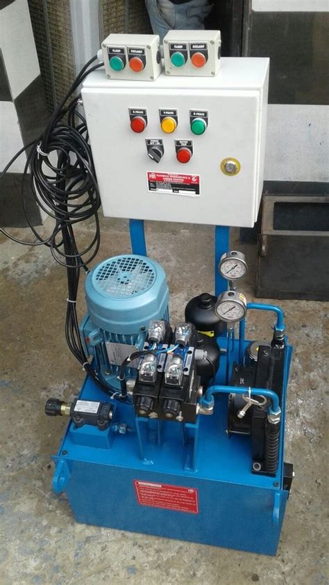 Solanki Hydraulics Mild Steel 2HP Hydraulic Power Pack For Industrial