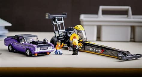 LEGO Unveils Dodge Top Fuel Drag Set That Includes 1970 Challenger ...