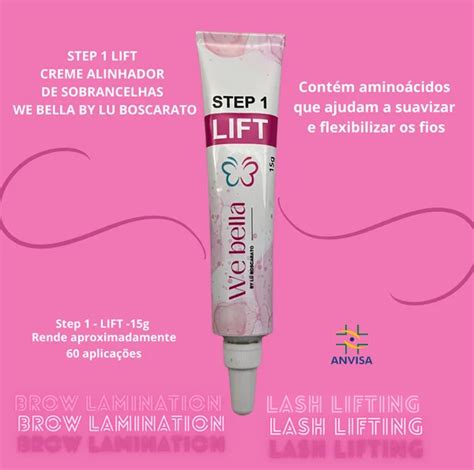 Kit Brow Lamination E Lash Lift We Bella By Lu Boscarato Mercado Da