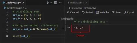 Python Sets A Complete Guide To Methods And Syntax