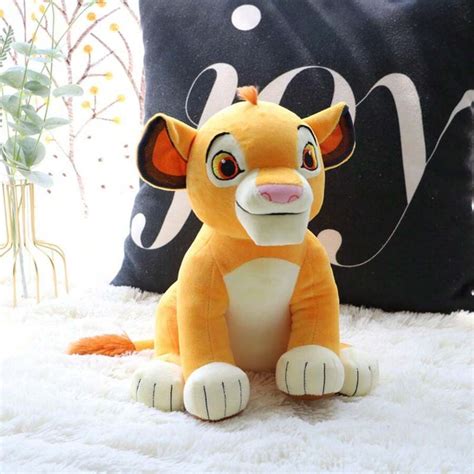 Disney Simba Plush Pillow Plush Doll Simba Lion Stuffed Animal Nala