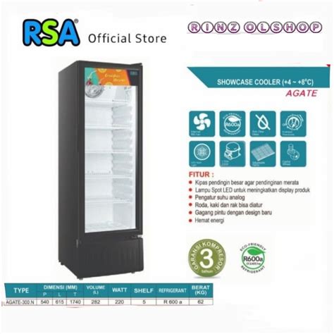 Jual Rsa Showcase Display Cooler Agate R Agate R Agate R