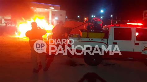 Tensi N Por El Incendio De Un Auto A Metros De Una Estaci N De Servicio