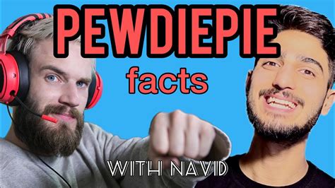 Pewdiepie Facts حقایق جالب زندگی پیودی‌پای Youtube