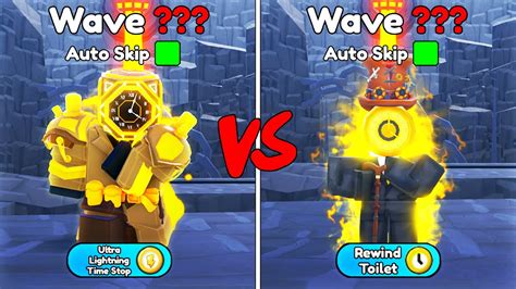 Golden Future Large Clockman Vs Chief Clockman Toilet Tower Defense