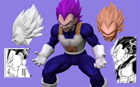 Vegeta Hakaishin 3D Model 3D Printable CGTrader