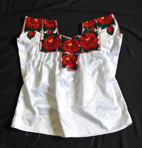 Oaxaca Mexico Zapotec Blouse Textiles Hand Embroidered Zap Flickr