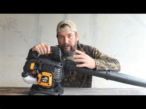 Mcculloch Gbv Leaf Blower Unboxing Youtube