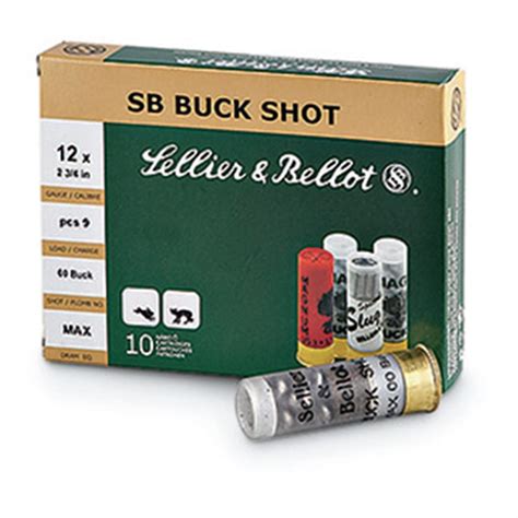 Sellier Bellot Buckshot Gauge Buckshot Pellets