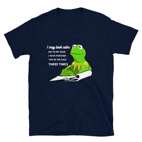 Funny Kermit the Frog Tshirt Kermit Meme Shirt - Etsy