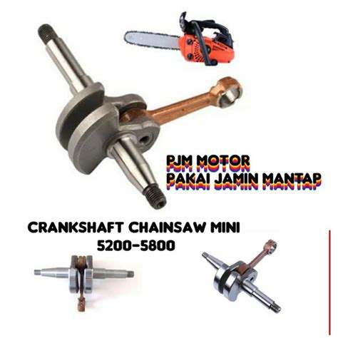 Jual Crankshaft Kruk As Kol As Mesin Chainsaw Sinso Senso Mini 5200