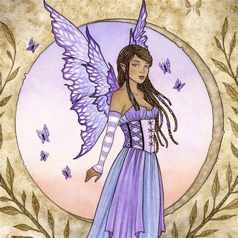 Signed 8x10 Print Muse Book Fairy By Amy Brown Etsy