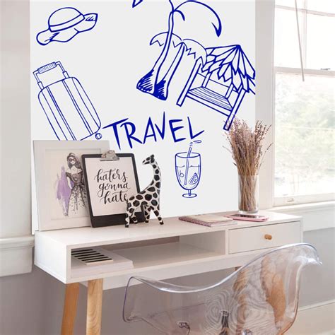 Whiteboard Stickers Removable Vinyl Draw Erasable Whiteboard Learning ...