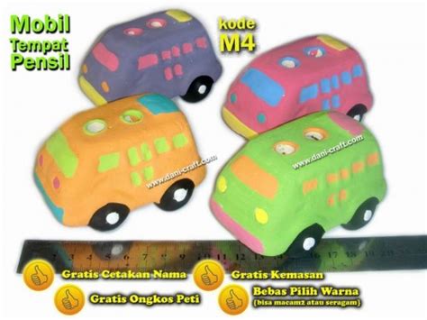 Souvenir Mobil Mini Bus Tempat Pensil M4 Souvenir Pernikahan