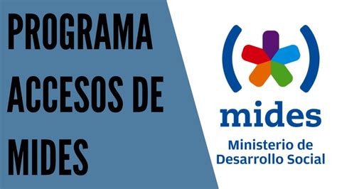 Cómo acceder al Programa ACCESOS de Mides y mejorar tu situación