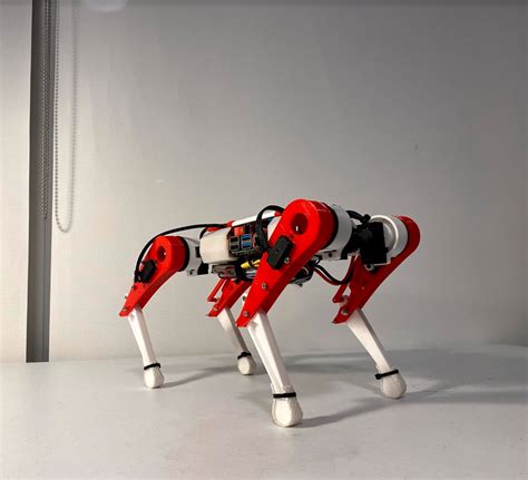 Quadruped Initial Desktop Test Details Hackaday Io