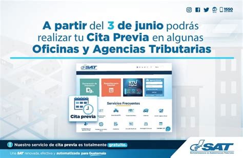 SAT habilitó nuevo sistema de citas en línea para trámites en sus agencias