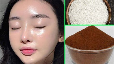 Skin Whitening Rice Coffee Face Pack Get Fair Glowing Skin