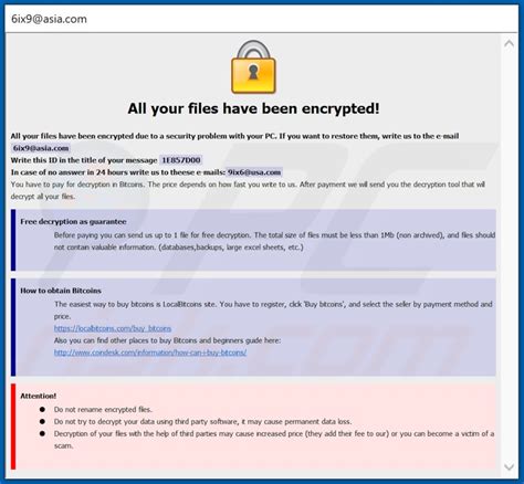 Ransomware Ix Desencriptado Eliminaci N Y Recuperaci N De Archivos