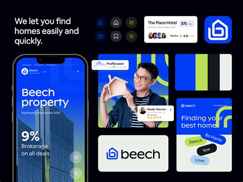 Beech Real Estate Branding On Behance