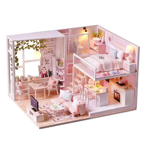 Modern Dollhouse Kit For Adults | Printable Dollhouse Furniture